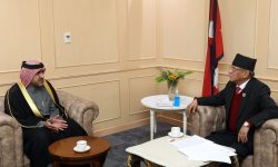 प्रधानमन्त्री दाहालसँग यूएई र कतारका राजदूतको शिष्टाचार भेट