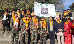 नेपाली सेनाको एकीकरण टर्च र्‍याली काठमाडौं आइपुग्यो