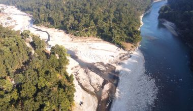 झुप्रा खोला र भेरी नदीको संगमस्थल !