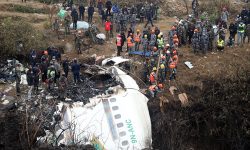 विमान दुर्घटनाको एक महिनापछि सापकोटा दम्पतीको अन्त्येष्टि