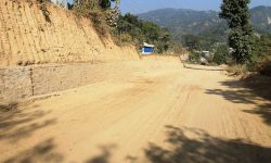 पाँच वर्षमा पनि पूरा भएन १८ सय मिटर सडक निर्माण