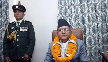 सभामुख घिमिरेद्वारा पदभार ग्रहण