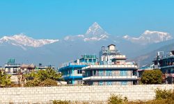 मौसम सफा भएपछि देखिएको माछापुछ्रे हिमाल !