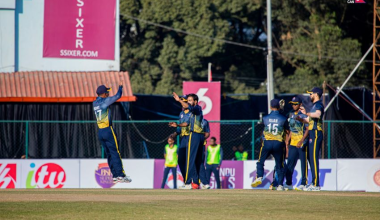 काठमाडौंलाई ७ विकेटले पराजित गर्दै विराटनगर प्लेअफमा