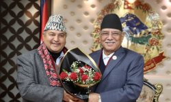 प्रधानमन्त्रीसँग मुख्यमन्त्री जमकट्टेलको भेट