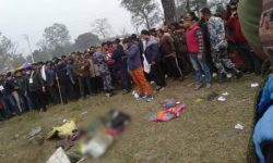 खिचडी महोत्सवमा ग्यास सिलिन्डर पड्किँदा एक जनाको मृत्यु