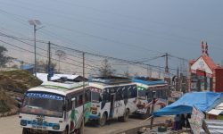 खोटेहाङ-काठमाडाैं बस सेवा सञ्चालन