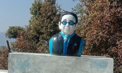 एघार वर्षपछि कलाकार बाङ्देलको सालिक उद्यानमा राखियो