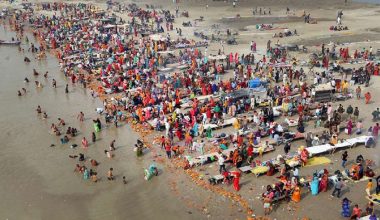 महाकालीको हरिहर घाटमा मकर मेला