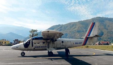 टर्मिनल भवन नहुँदा ताल्चा विमानस्थलमा समस्या