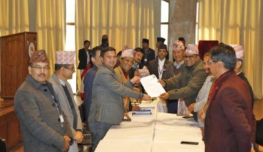 कांग्रेसकी मुक्ताकुमारीले दर्ता गराइन् उपसभामुखमा उम्मेदवारी