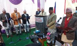 प्रदेश नं १ मा तीन मन्त्रीले लिए पद तथा गोपनीयताको शपथ