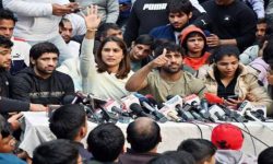 खेलकुद मन्त्री अनुराग ठाकुरसँग आन्दोलनरत कुस्ती खेलाडीको बैठक निष्कर्षविहीन, आज फेरि वार्ता हुने