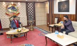 प्रधानमन्त्री प्रचण्ड र बालेनबीच भेटवार्ता