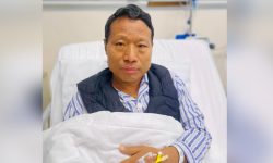 नेता पुनको स्वास्थ्यावस्था बुझ्न पूर्वप्रधानमन्त्री र मन्त्री सुमेरु अस्पतालमा