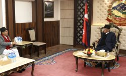 प्रधानमन्त्री र सभामुखबीच भेटवार्ता