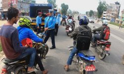 २५ जना सवारी चालक कारवाहीमा