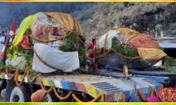 बेनीबाट पठाइयो अयोध्यामा रामसीताको मूर्ति बनाउने शिला