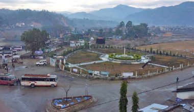 विपी र मदनभण्डारी राजमार्गको संगममा सुविधायुक्त बसपार्क निर्माण