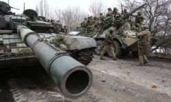 युक्रेनी राजधानी हवाइ आक्रमण