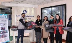 नेपाल उद्योग परिसंघ महिला उद्यमी मञ्चद्वारा राहत वितरण कार्यक्रम सम्पन्न