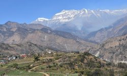 हिउँ र पानी नपर्दा म्याग्दीका २५ ठाउँमा डढेलो