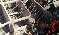 गाजियाबादमा निर्माणाधीन भवन भत्किँदा दुईजना मजदुरको मृत्यु, आठ घाइते