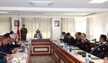 विकास र परिवर्तन नगर्ने छुट अब हामीलाई छैन : रक्षामन्त्री उप्रेती