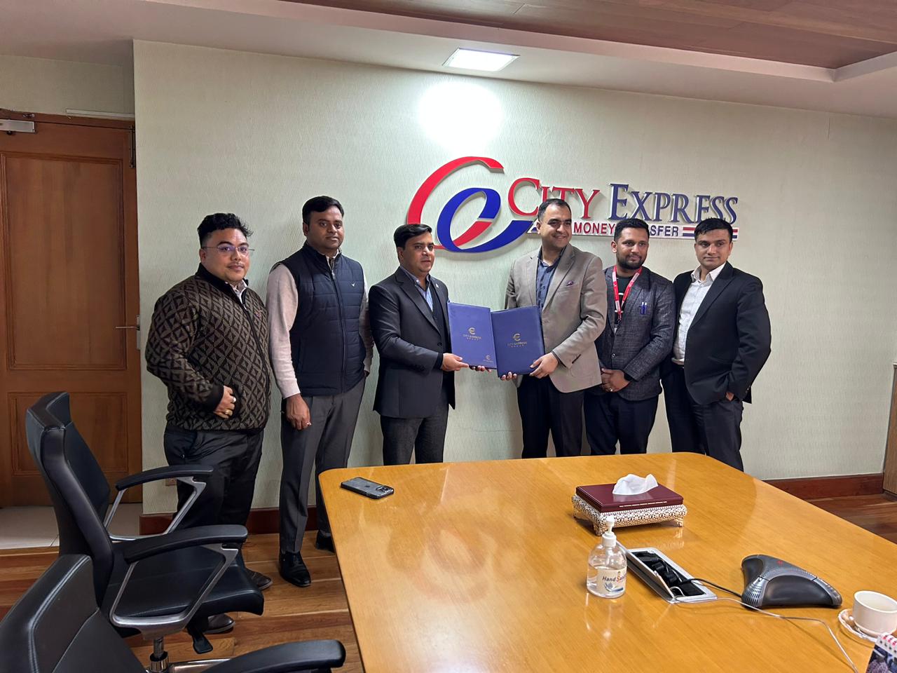 आइएमई पे र सिटी एक्स्प्रेसबीच सम्झौता, विदेशबाट पठाएको पैसा वालेटमा प्राप्त गर्न सकिने