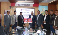 ग्लोबल आइएमई बैंक र नेपाल पेट्रोलियम ढुवानी व्यवसायी महासंघबीच सम्झौता