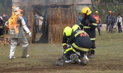 आगलागीमा कृत्रिम उद्धार अभ्यास