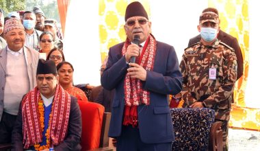 सुख्खा बन्दरगाह त्रिदेशीय साझेदारीको रणनीतिअनुसार निर्माण हुनेछ : प्रधानमन्त्री