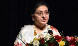 राष्ट्रपतिले सङ्घीय संसद्को बैठकलाई सम्बोधन गर्ने