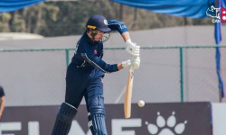 स्कटल्यान्डले नामिबियालाई दियाे दुई सय २२ रनको लक्ष्य