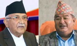 ओलीले गरे एकीकृत समाजवादीका नेता श्रेष्ठसँग राष्ट्रपतिबारे छलफल