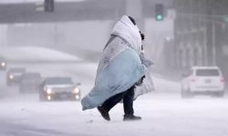 अमेरिकामा भीषण हिउँ आँधीका कारण जनजीवन प्रभावित