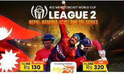 आईसीसी विश्वकप लिग २ खेलको टिकट माइपे वालेटबाट खरिद गर्न सकिने