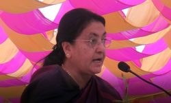 संस्कृत र वैदिक परम्पराको संरक्षणमा लाग्न राष्ट्रपति भण्डारीको जोड