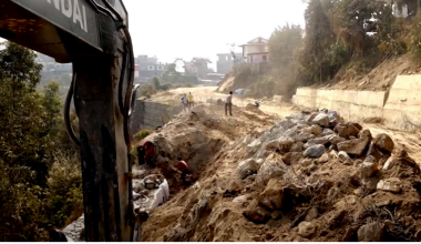 कोसी राजमार्गको निर्माण आधा सकियो