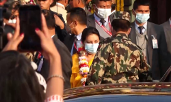 राष्ट्रपति भण्डारीद्वारा महाशिवरात्रिको अवसरमा पशुपतिमा पूजा अर्चना