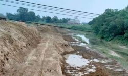 तटबन्धसहितको करिडोर निर्माण सुरु