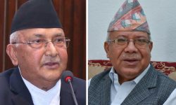 ओलीले राष्ट्रपतिमा नेम्बाङलाई मत माग्दै लेखे माधव नेपाललाई पत्र