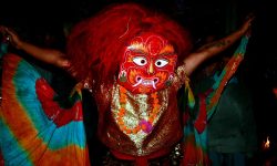 महोत्सवमा लाखे नाच प्रतियोगिता