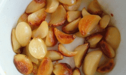 घ्यूमा भुटेको लसुन ?