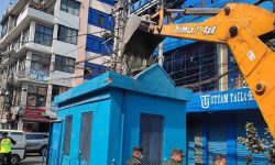 महानगरले भत्कायो मैतीदेवीको प्रहरी बिट