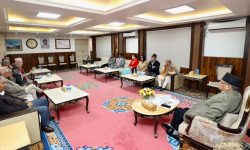 आठ दलको बैठक बालुवाटारमा सुरु