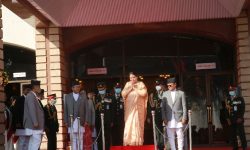 युवा शक्तिकाे पलायन हुन राेक्नुपर्छ : राष्ट्रपति भण्डारी