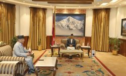 राष्ट्रपति पौडेल र प्रधानमन्त्री दाहालबीच भेटवार्ता