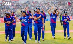 आईसीसी विश्वकप लिग-२ : युएईलाई हराउँदै विश्वकप छनोटमा पुग्ने लक्ष्यमा नेपाल