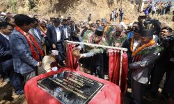 पन्थडिही-कटहरे-हर्मी-साहिलटार सडक स्तरोन्नति परियोजनाको शिलान्यास